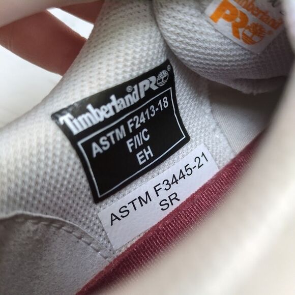 Timberland Pro Setra Comp Safety Toe  Women's 8.5 M Athletic Work Sneaker White - Picture 5 of 10